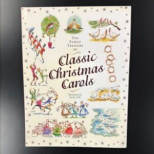 The Family Treasury of Classic Christmas Carols - Large Hardcover Book